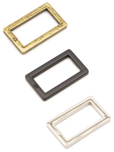 Rectangle Ring - 1" - Set of Two