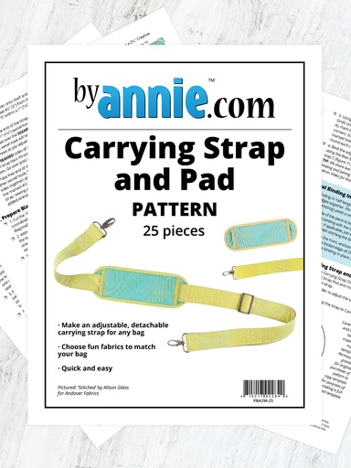 [PBA296-25] Carrying Strap and Pad - Pack of 25