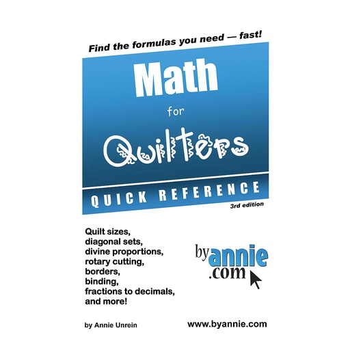 [PBA141] Math for Quilters