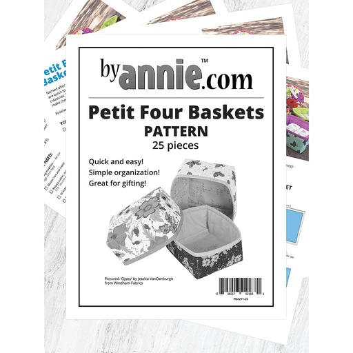 [PBA271-25] Petit Four Baskets - Pack of 25
