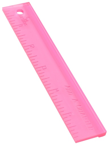 [SUP141-Pink] Add-A-Quarter Ruler