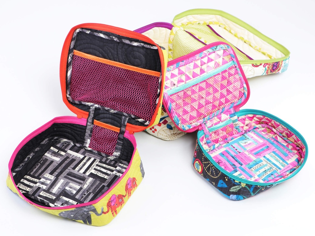 All Aboard! Train Case Trio - By Annie All Aboard! Train Case Trio - By Annie