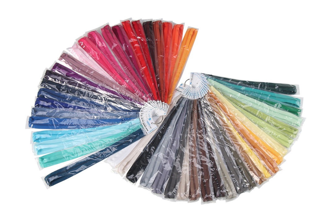 30" Handbag Zippers - Double-slide