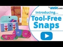Tool-Free Snaps Video