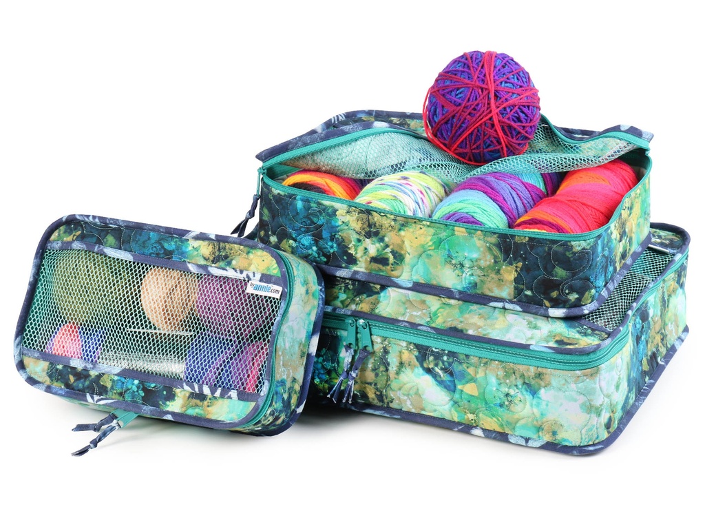 spell バッグquilted packing cubes lovebird
