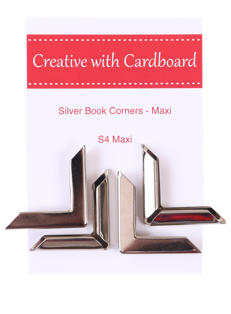 Silver Book Corners Large