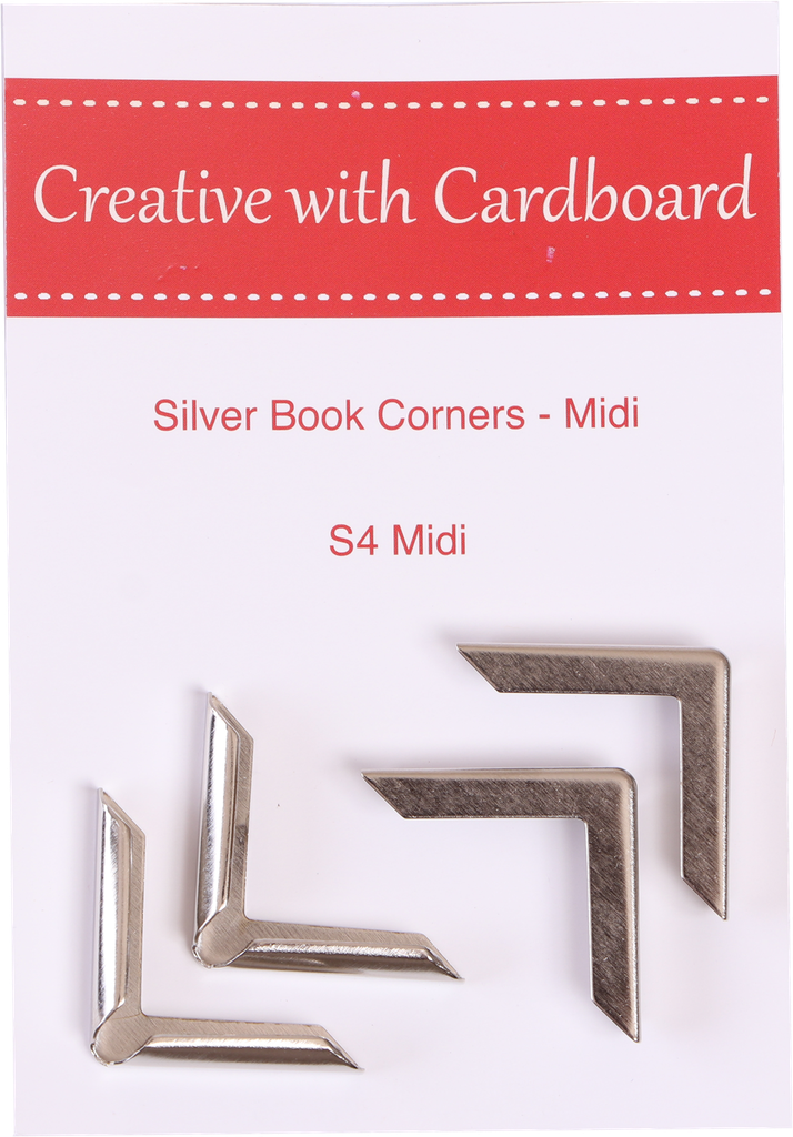 Silver Book Corners Medium