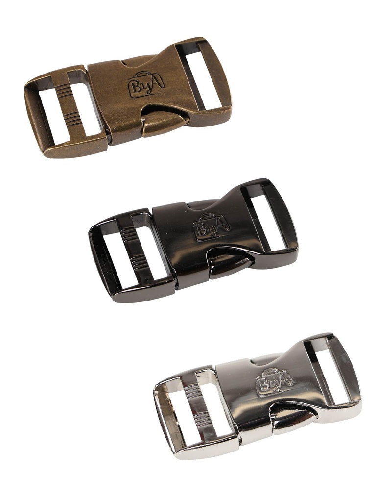Side Release Buckle - 1" - Set of One (Metal)