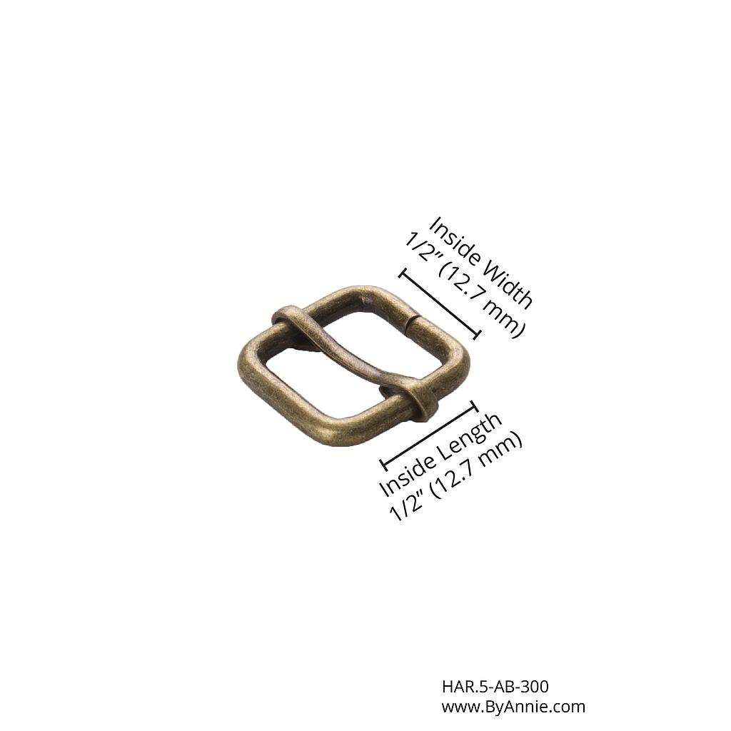 Slider - ½" - (Antique Brass)