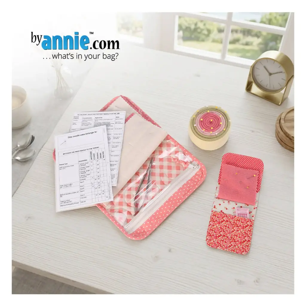 Model - Needle Case & Wool Pincushion #08