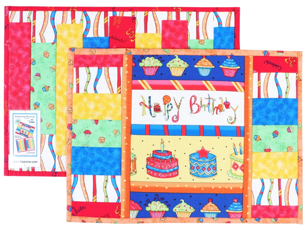 Model - Simple Strips Placemats #02