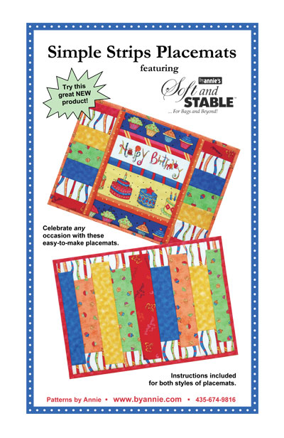 Simple Strips Placemats