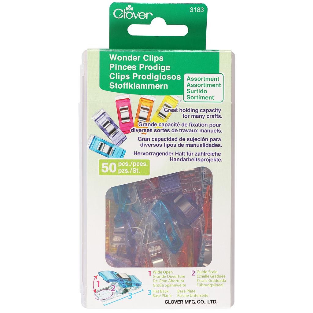 Wonder Clips - 50 pack - Assorted
