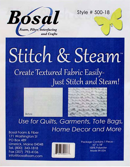 Bosal Stitch & Steam