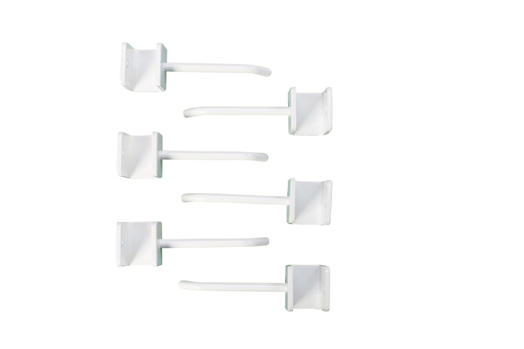 Zipper Rack Hooks (Set of 6)
