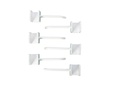 Zipper Rack Hooks (Set of 6)