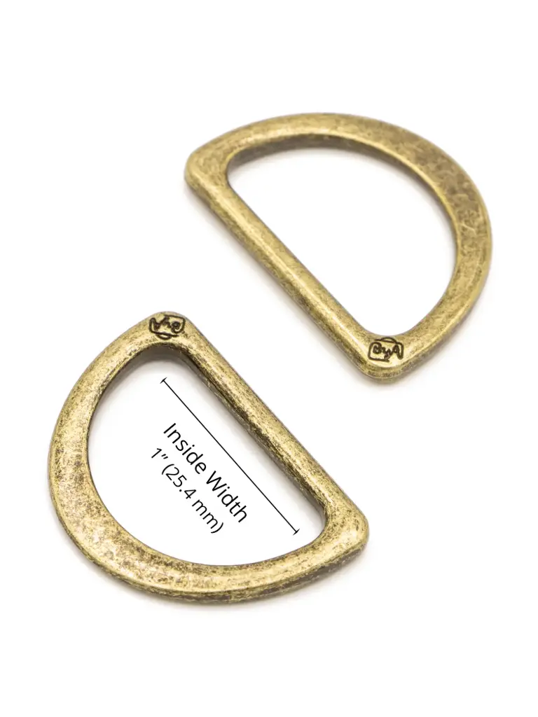 D-Ring - 1" - Set of Two