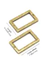 Rectangle Ring - 1" - Set of Two
