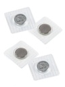Magnets - 14mm - Nickel - Set of Two
