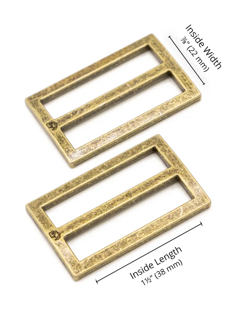 Slider, widemouth - 1½" - Set of Two