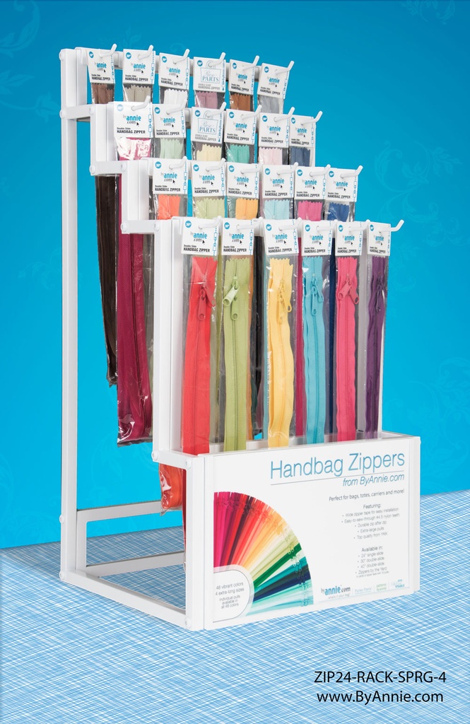 イマンディシュラック Zipper Display Rack Options | ByAnnie.com