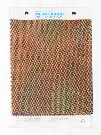 [SUP209-14SamplePack] Mesh Fabric - Color Sample Pack