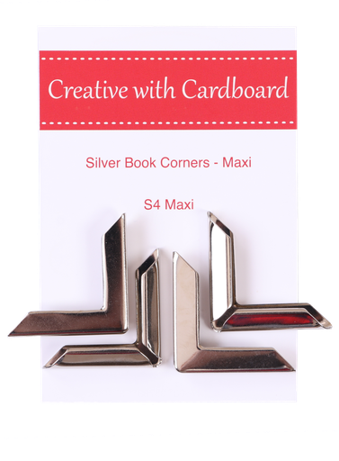 [rS4-Maxi] Silver Book Corners Large