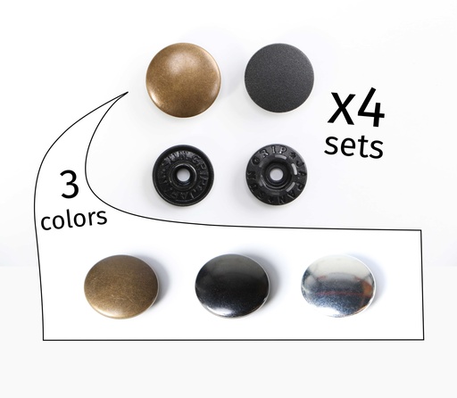 ByAnnie's Tool-Free Snaps - Set of Four