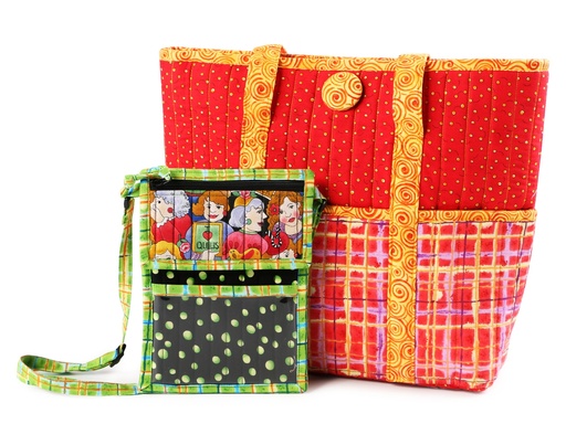 [M-PBA189-01] Model - To Market To Market Tote & Tag #01