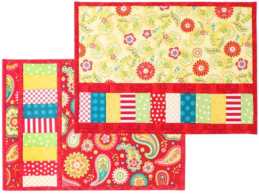 [M-PBA208-03] Model - Easy Flip and Sew Placemats #03