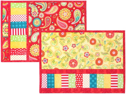 [M-PBA208-04] Model - Easy Flip and Sew Placemats #04