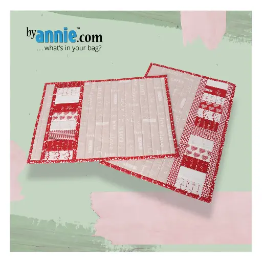 [M-PBA208-06] Model - Easy Flip and Sew Placemats #06