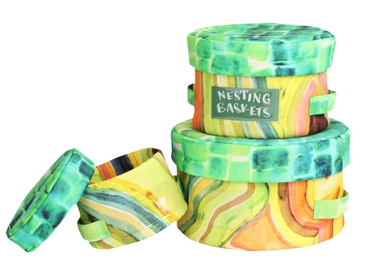 [M-PBA240-12] Model - Nesting Baskets #12