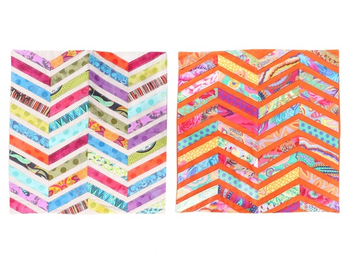 [M-LWD202-01] Model - Chevron Pillows #01