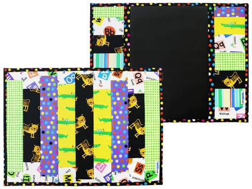 [M-PBA210-07] Model - Simple Strips Placemats #07