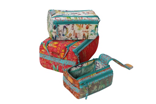 [M-PBA257.2-35] Model - Double Zip Gear Bag 2.0 #35