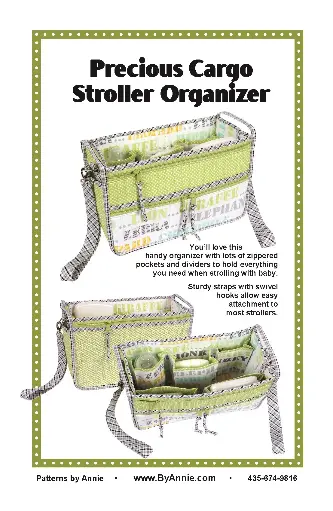 [PBA224] Precious Cargo Stroller Organizer 