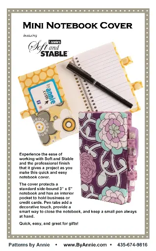 [PBA238] Mini Notebook Cover