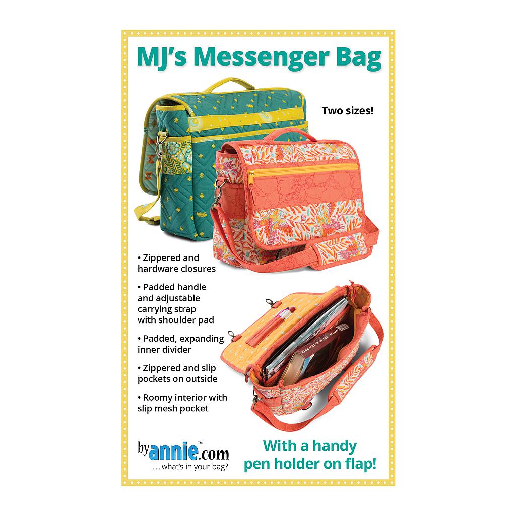 MJ's Messenger Bag | ByAnnie.com