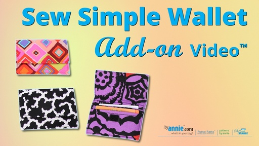 Sew Simple Wallet | Add-on Video™