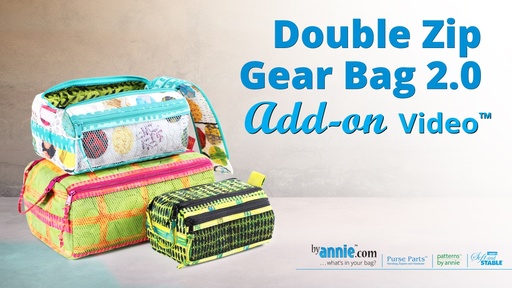 Double Zip Gear Bag 2.0 | Add-on Video™